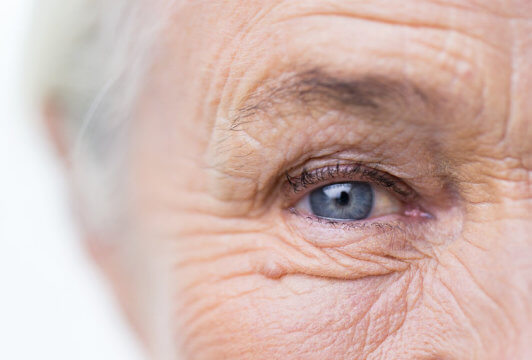 aged people eyesight